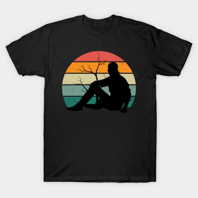 Pondering at the Scenery T-Shirt by Benny Merch Pearl